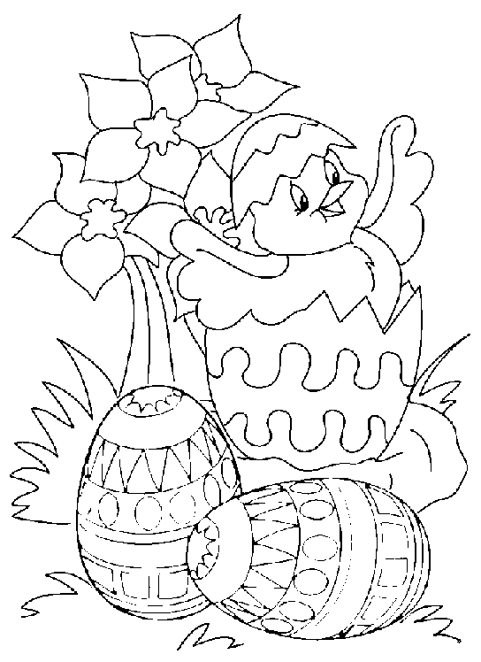 Coloring page: Chick (Animals) #15421 - Free Printable Coloring Pages
