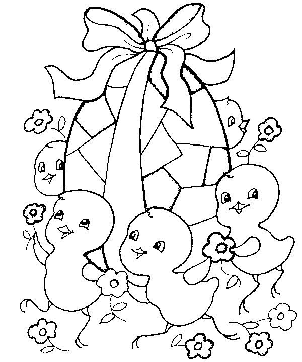 Coloring page: Chick (Animals) #15423 - Free Printable Coloring Pages