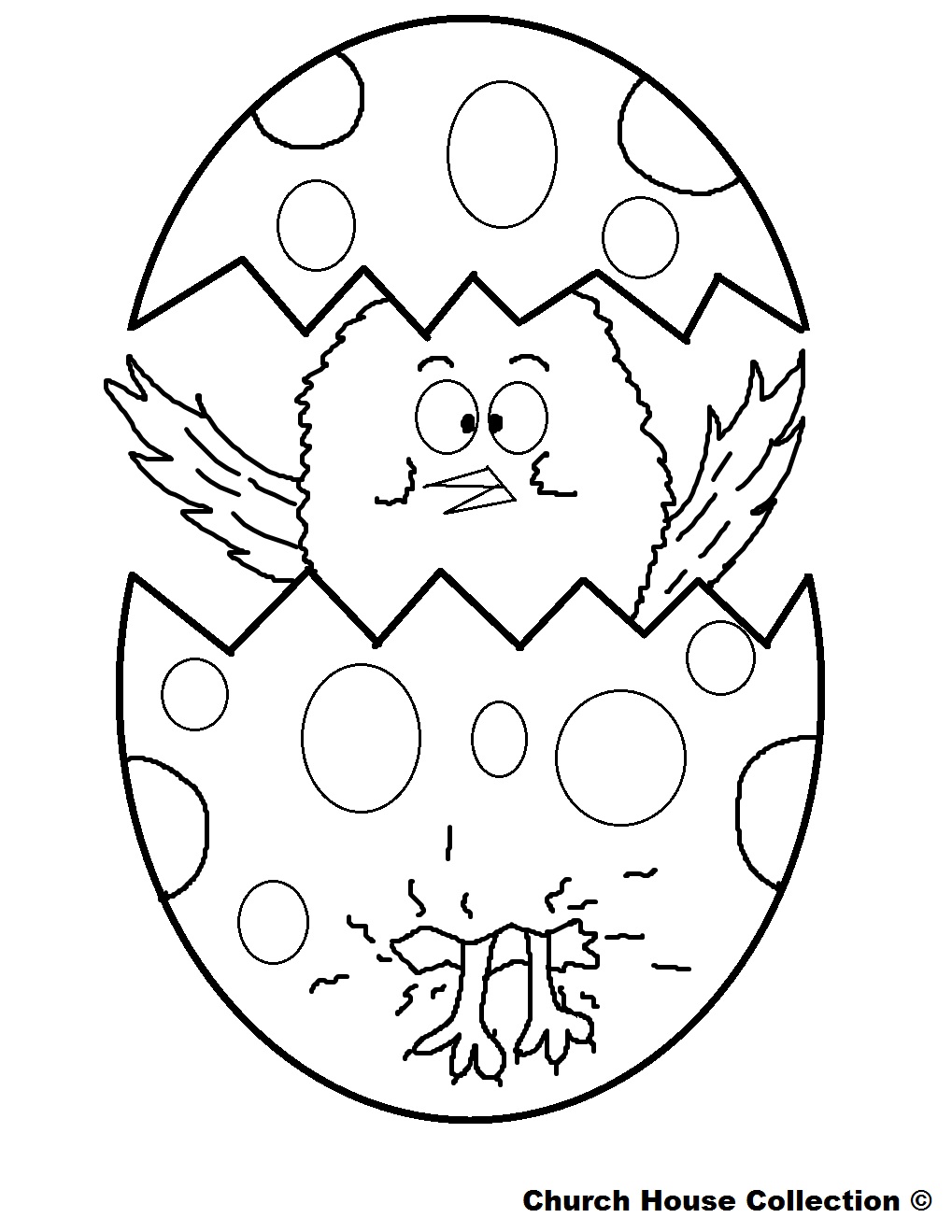 Coloring page: Chick (Animals) #15438 - Free Printable Coloring Pages
