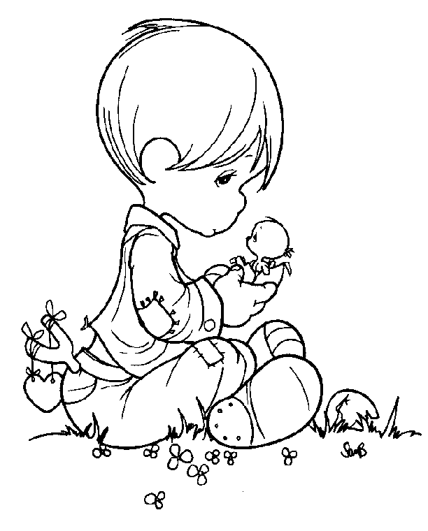 Coloring page: Chick (Animals) #15451 - Free Printable Coloring Pages