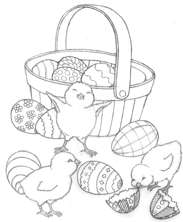 Coloring page: Chick (Animals) #15463 - Printable coloring pages