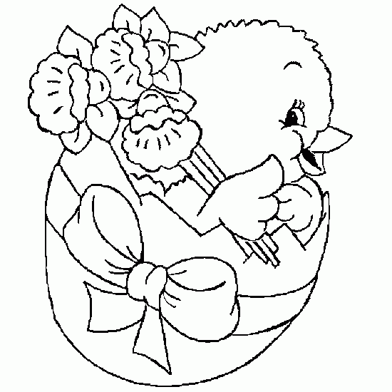 Coloring page: Chick (Animals) #15495 - Free Printable Coloring Pages