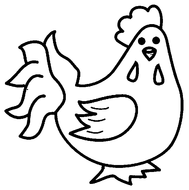 Coloring page: Chicken (Animals) #17247 - Free Printable Coloring Pages