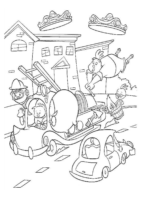 Coloring page: Chicken (Animals) #17287 - Free Printable Coloring Pages