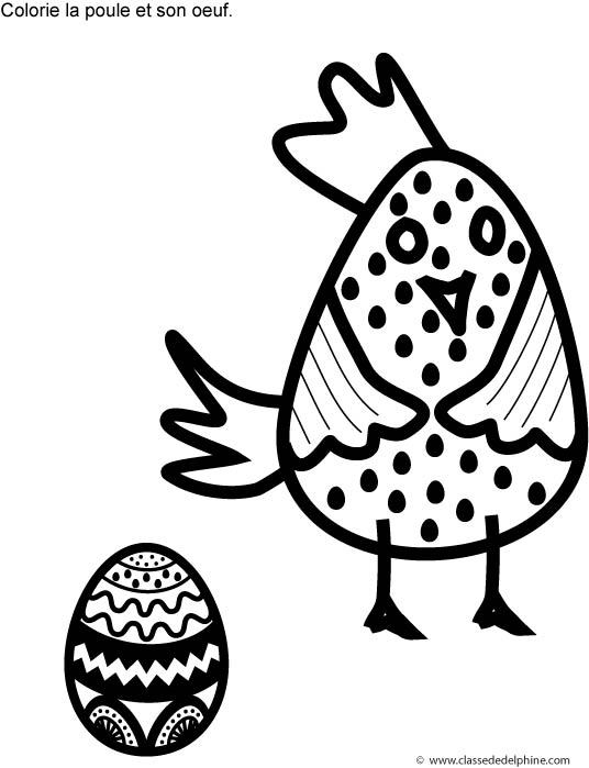 Coloring page: Chicken (Animals) #17293 - Free Printable Coloring Pages