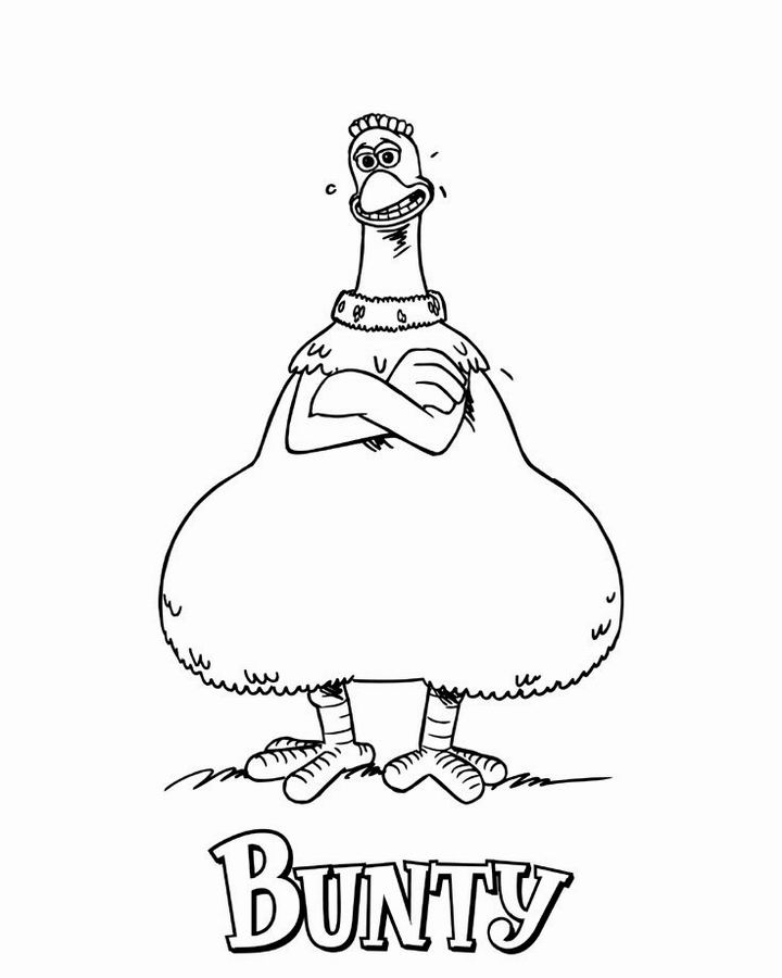 Coloring page: Chicken (Animals) #17298 - Free Printable Coloring Pages