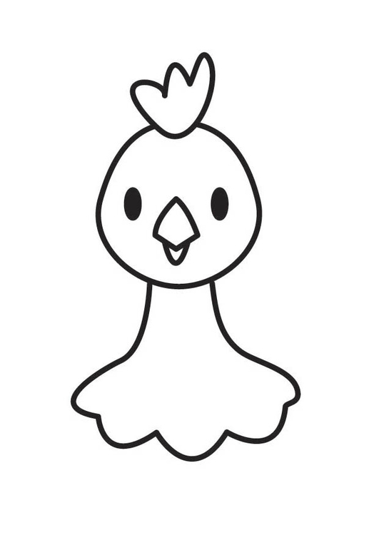 Coloring page: Chicken (Animals) #17299 - Free Printable Coloring Pages