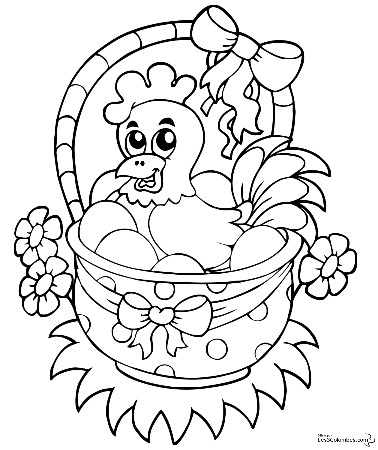 Coloring page: Chicken (Animals) #17315 - Free Printable Coloring Pages