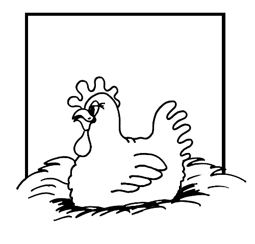 Coloring page: Chicken (Animals) #17358 - Free Printable Coloring Pages