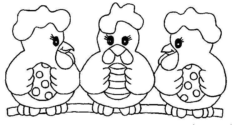 Coloring page: Chicken (Animals) #17363 - Printable coloring pages
