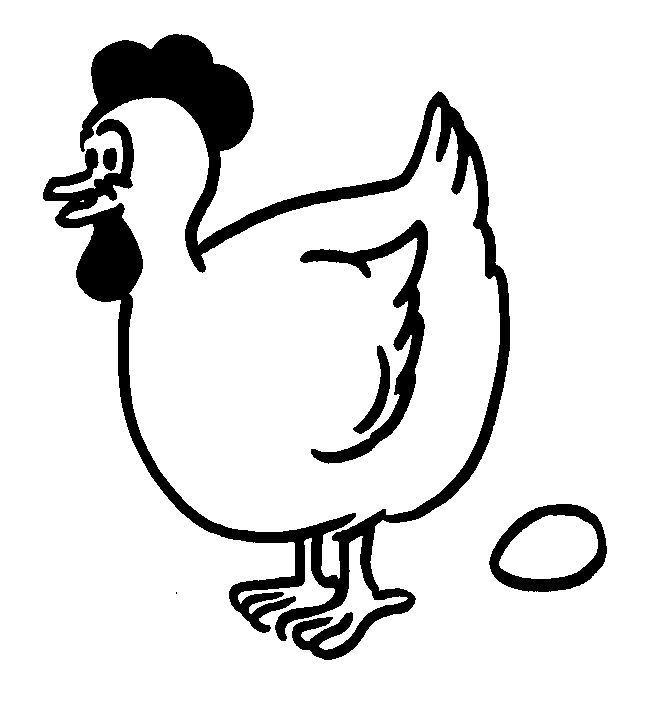 Coloring page: Chicken (Animals) #17391 - Free Printable Coloring Pages