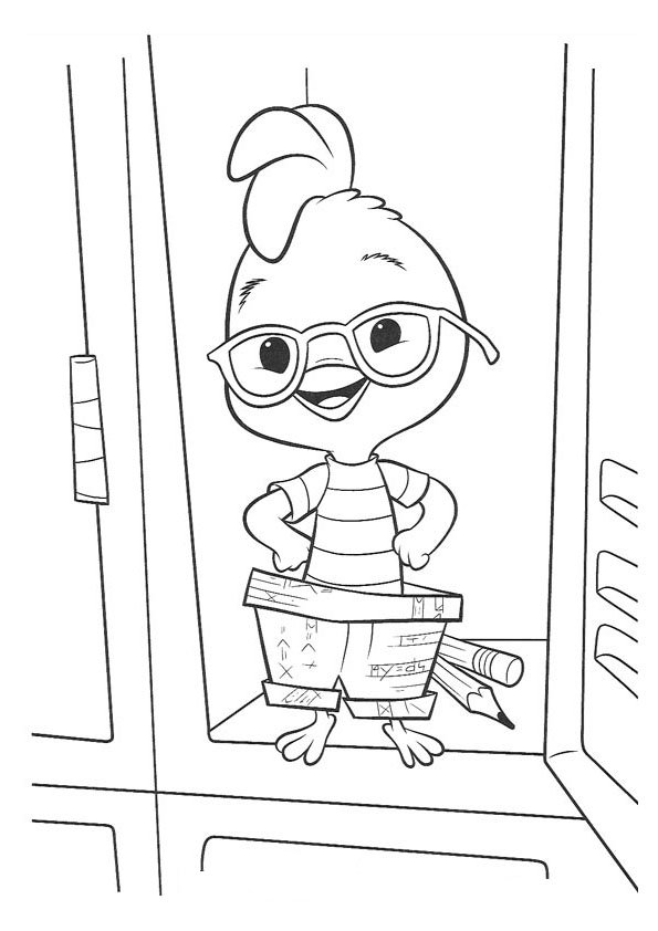 Coloring page: Chicken (Animals) #17400 - Free Printable Coloring Pages