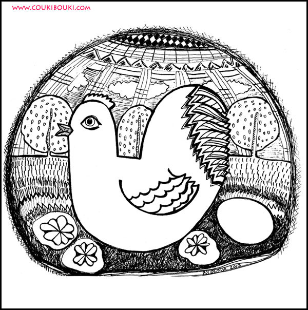 Coloring page: Chicken (Animals) #17403 - Free Printable Coloring Pages