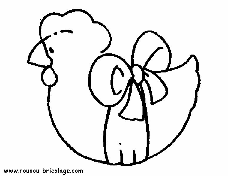 Coloring page: Chicken (Animals) #17405 - Free Printable Coloring Pages