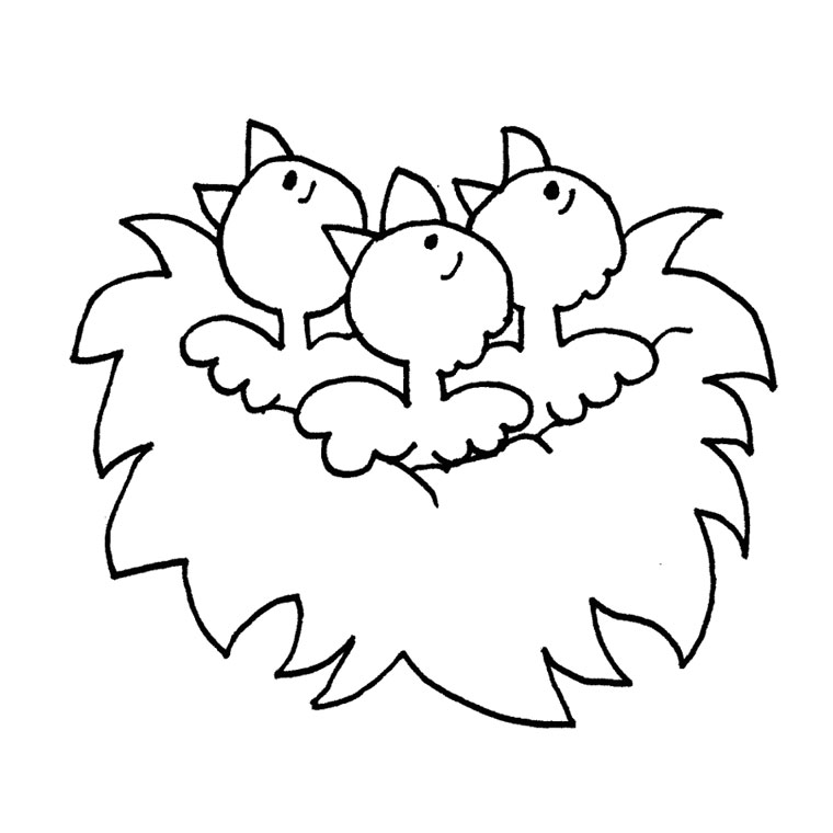 Coloring page: Chicks (Animals) #20104 - Free Printable Coloring Pages