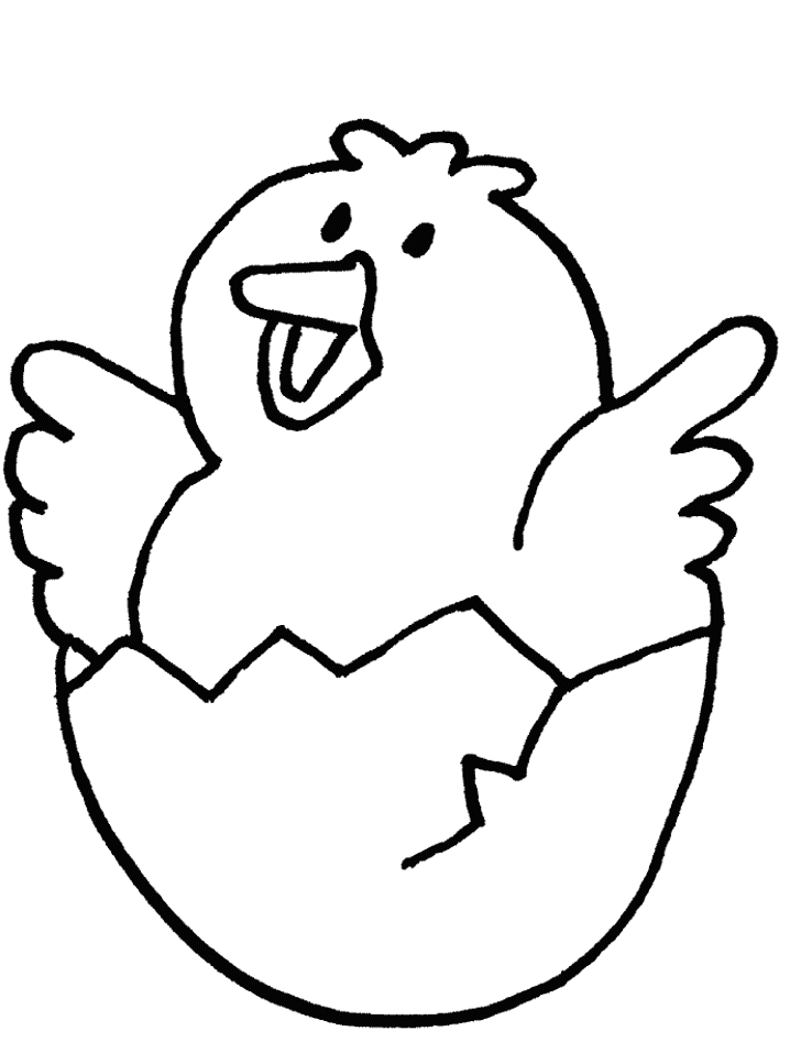Coloring page: Chicks (Animals) #20189 - Free Printable Coloring Pages