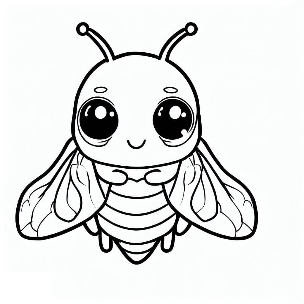 Free printable Cicada coloring page #187672 from Animals collection