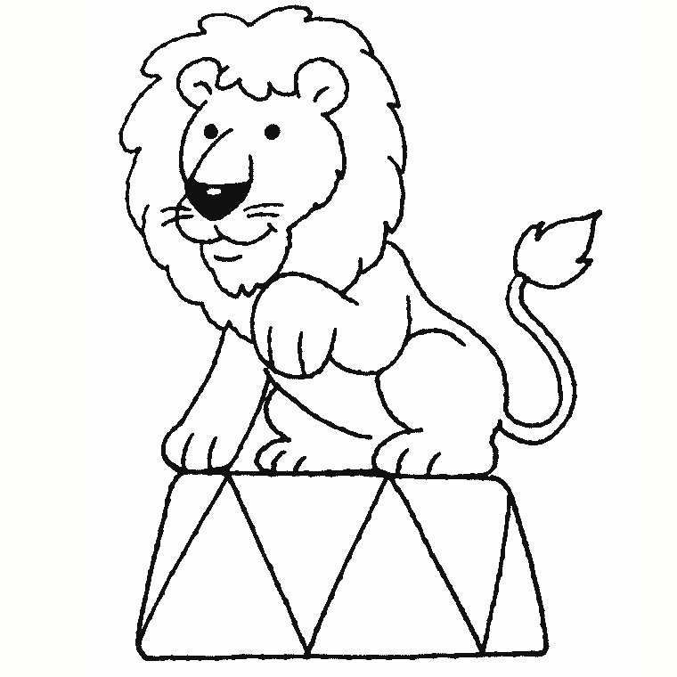 Coloring page: Circus animals (Animals) #20782 - Free Printable Coloring Pages