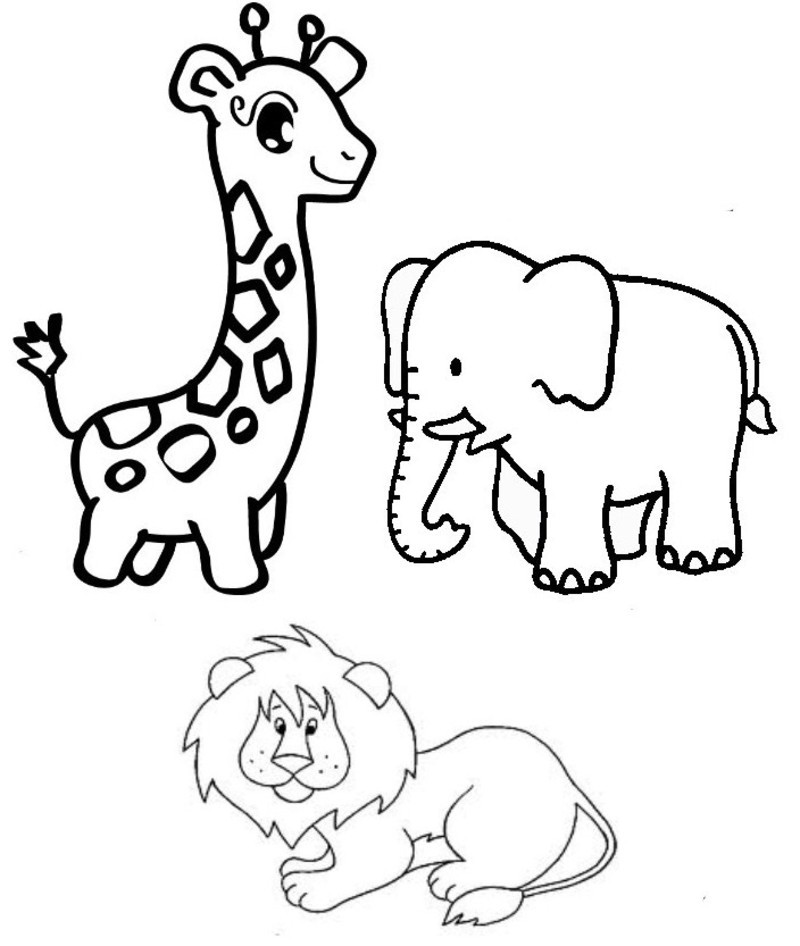 Coloring page: Circus animals (Animals) #20785 - Free Printable Coloring Pages