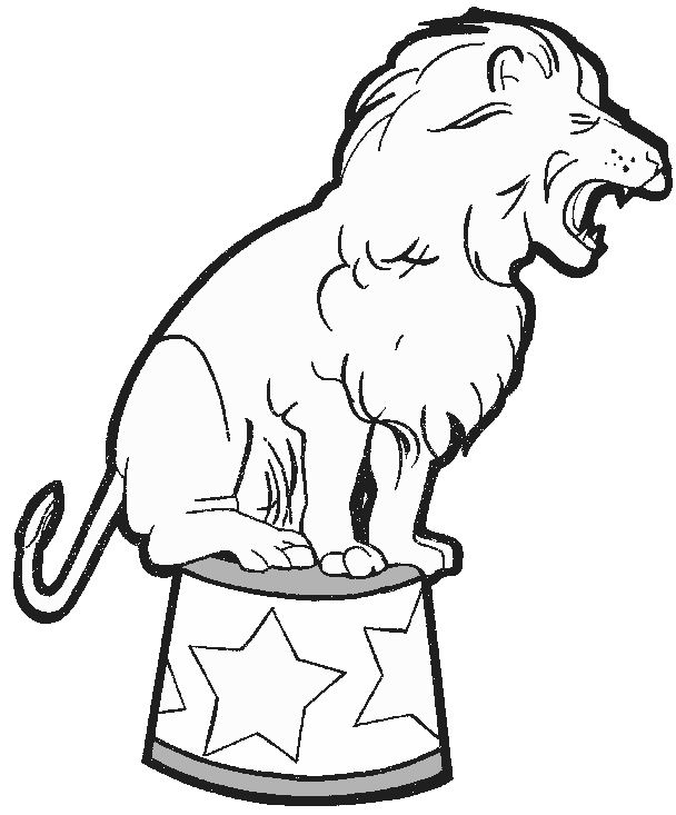 Drawing Circus animals #20799 (Animals) – Printable coloring pages