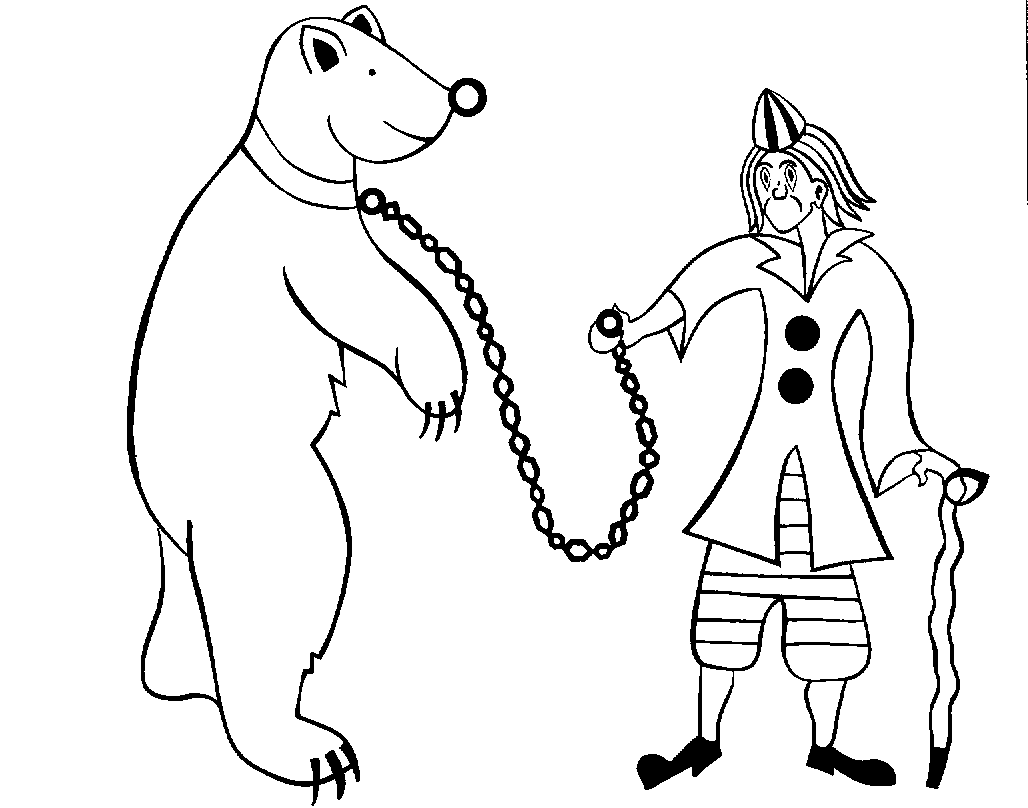 Coloring page: Circus animals (Animals) #20821 - Free Printable Coloring Pages