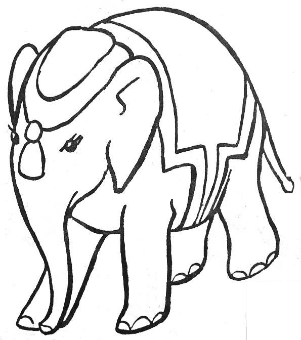Drawing Circus animals #20826 (Animals) – Printable coloring pages