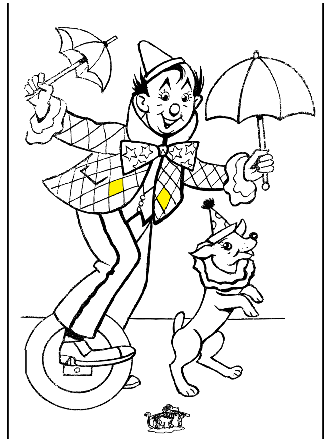 Coloring page: Circus animals (Animals) #20884 - Free Printable Coloring Pages