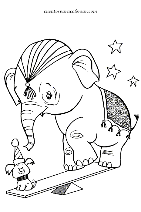Coloring page: Circus animals (Animals) #20963 - Free Printable Coloring Pages