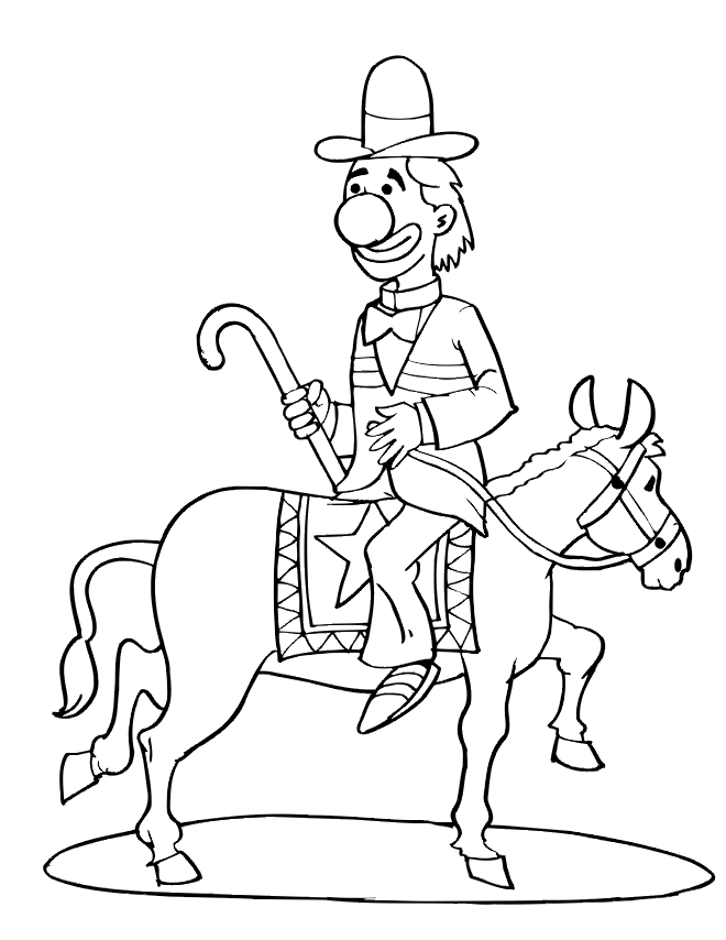 Coloring page: Circus animals (Animals) #20970 - Free Printable Coloring Pages