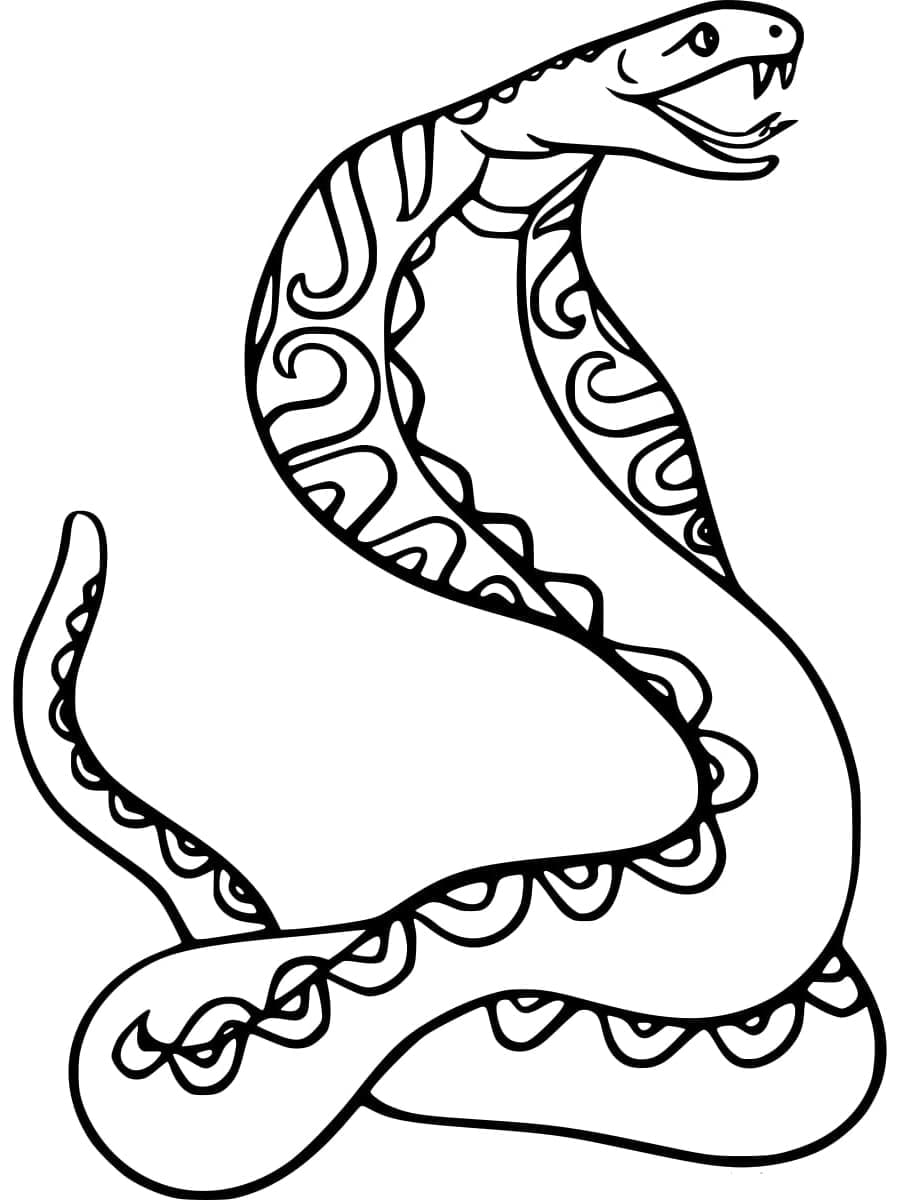 Free printable Cobra coloring page #212672 from Animals collection Free printable Cobra coloring page #212672 from Animals collection