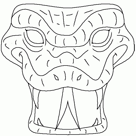 Coloring page: Cobra (Animals) #3245 - Free Printable Coloring Pages