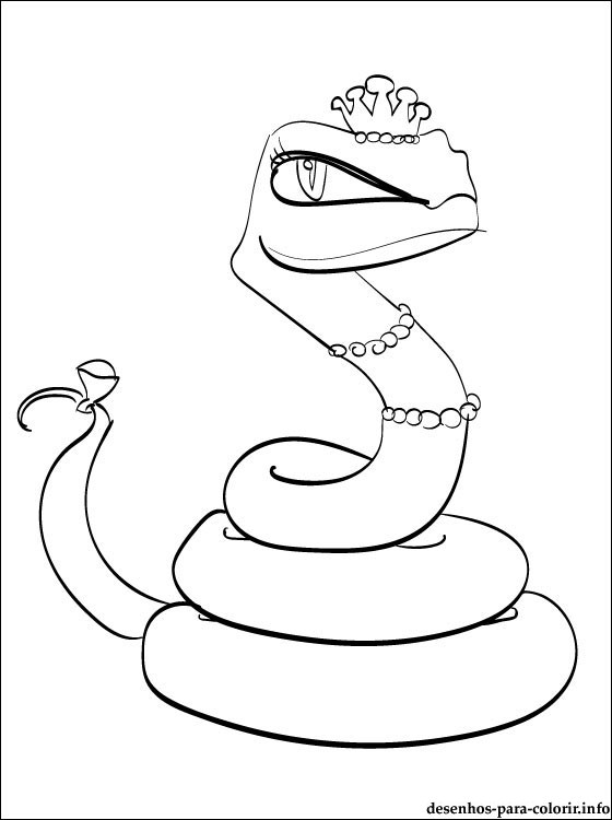Coloring page: Cobra (Animals) #3266 - Printable coloring pages