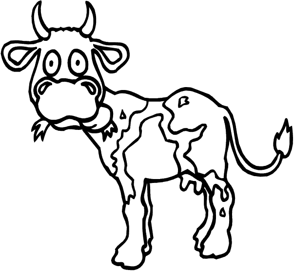 Coloring page: Cow (Animals) #13216 - Free Printable Coloring Pages