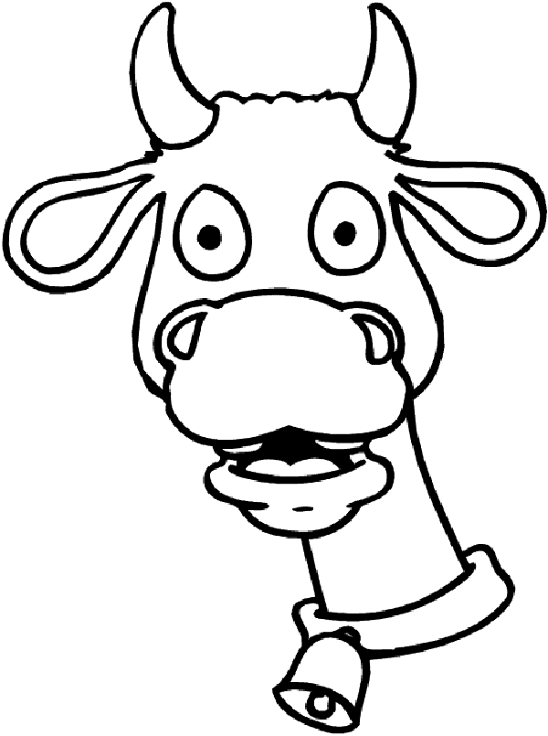 Coloring page: Cow (Animals) #13220 - Free Printable Coloring Pages