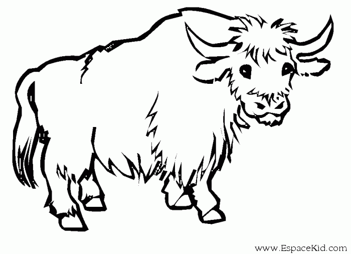 Coloring page: Cow (Animals) #13332 - Printable coloring pages