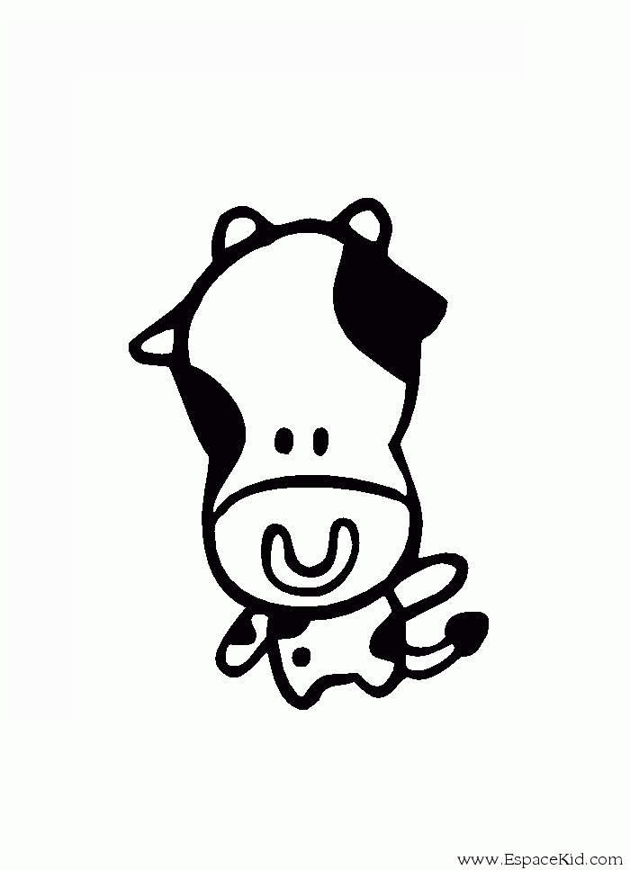 Coloring page: Cow (Animals) #13333 - Free Printable Coloring Pages