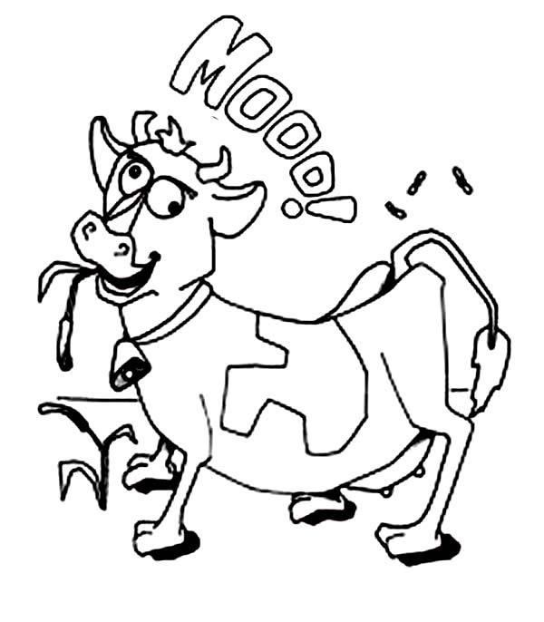 Coloring page: Cow (Animals) #13339 - Free Printable Coloring Pages