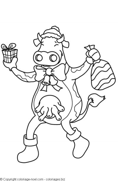 Coloring page: Cow (Animals) #13379 - Free Printable Coloring Pages