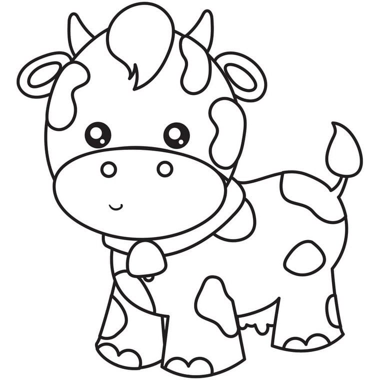 Free printable Cow coloring page #178301 from Animals collection