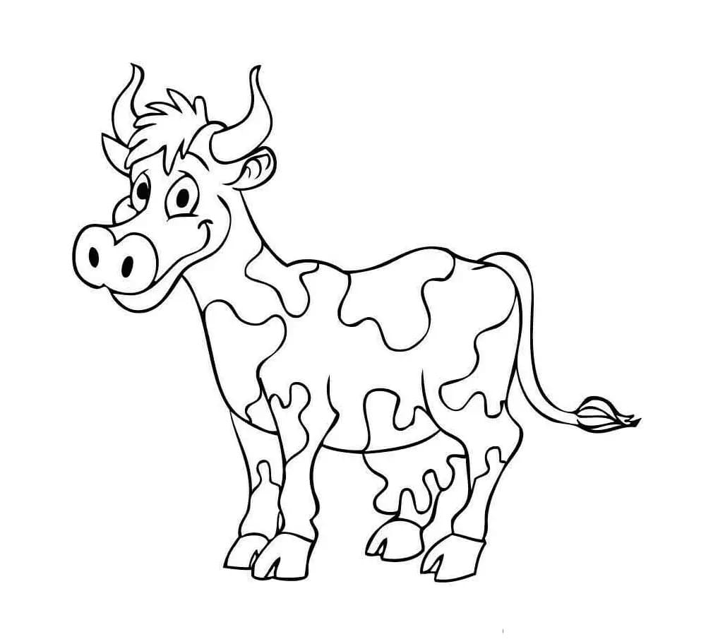 Free printable Cow coloring page #178319 from Animals collection