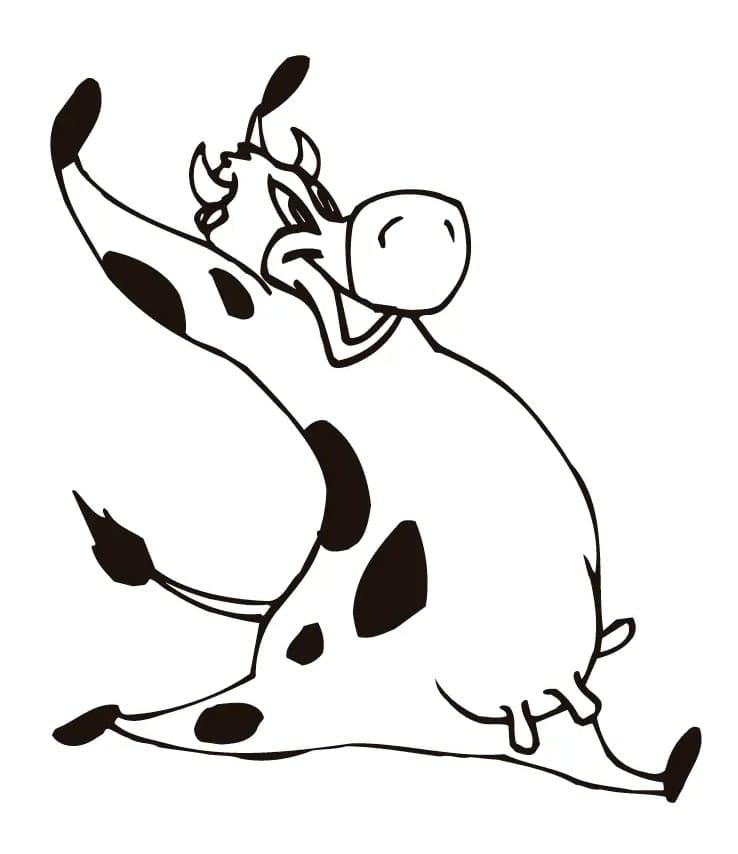 Free printable Cow coloring page #178321 from Animals collection