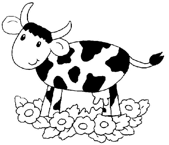 Free printable Cow coloring page #178330 from Animals collection