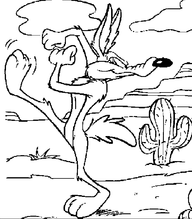Coloring page: Coyote (Animals) #4486 - Free Printable Coloring Pages
