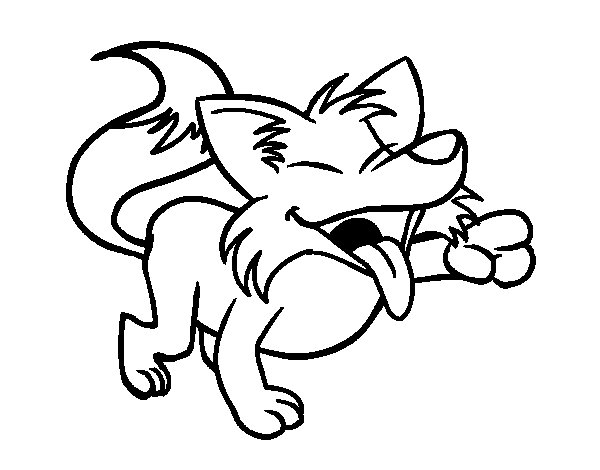 Coloring page: Coyote (Animals) #4491 - Free Printable Coloring Pages