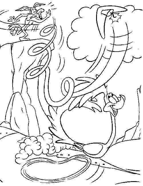 Coloring page: Coyote (Animals) #4499 - Free Printable Coloring Pages