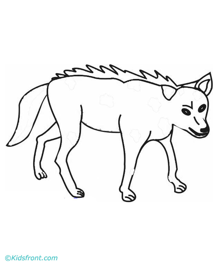 Coloring page: Coyote (Animals) #4513 - Free Printable Coloring Pages