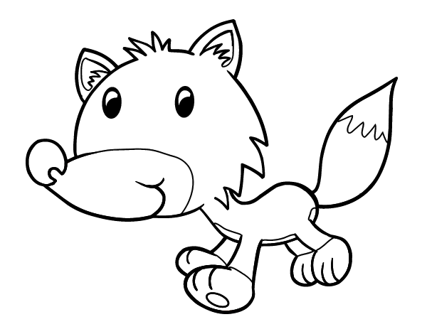 Coloring page: Coyote (Animals) #4515 - Free Printable Coloring Pages