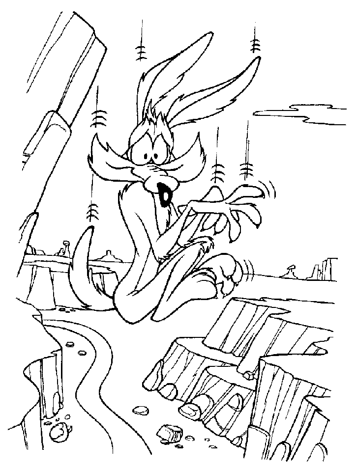 Coloring page: Coyote (Animals) #4521 - Free Printable Coloring Pages