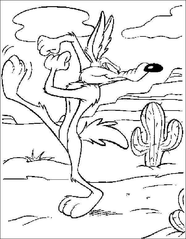 Coloring page: Coyote (Animals) #4548 - Free Printable Coloring Pages