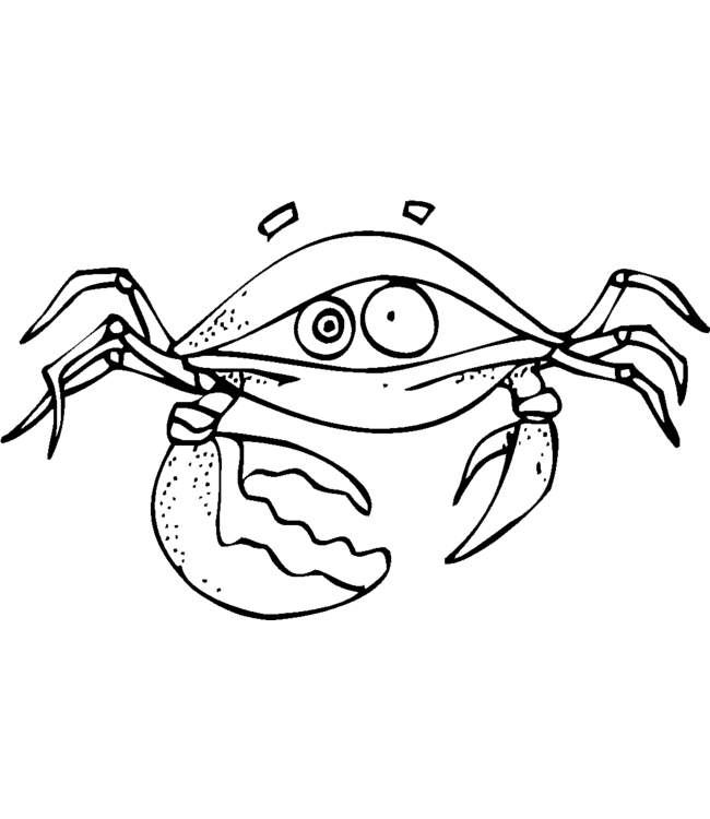 Coloring page: Crab (Animals) #4621 - Free Printable Coloring Pages